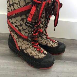 Coach snow boots